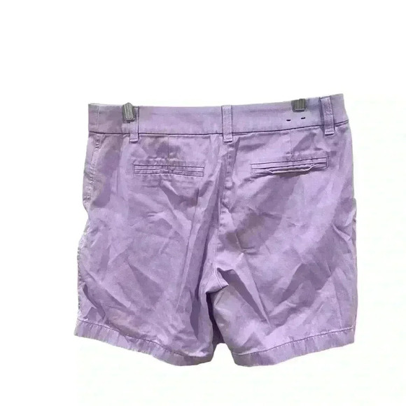 J. Crew Lavender Purple Chino Shorts Cotton Size 2 - Picture 3 of 3